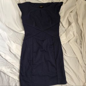 Laundry by Shelli Segal Navy Blue Dress  Size 8.